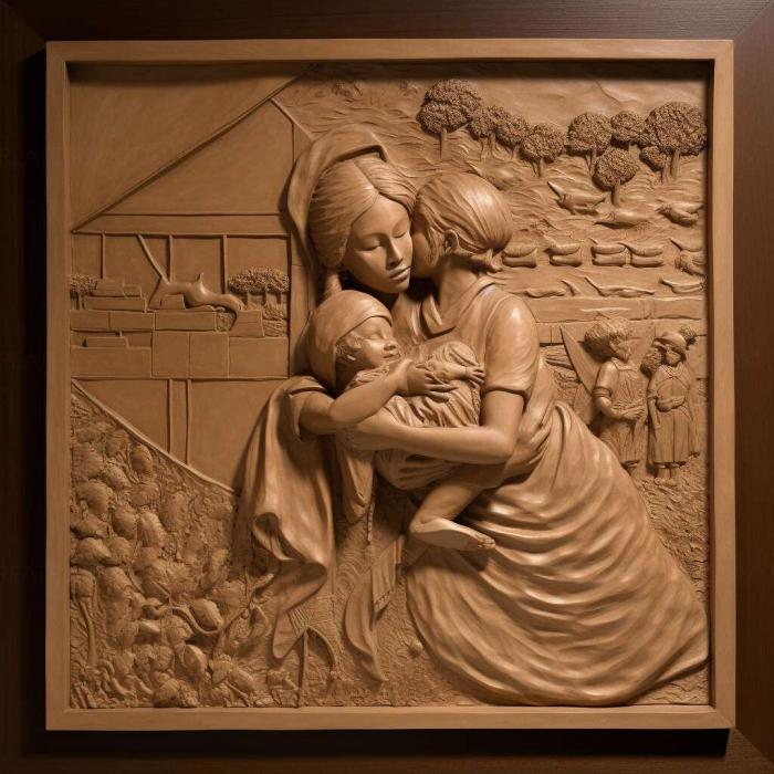 نموذج ثلاثي الأبعاد لآلة CNC 3D Art 